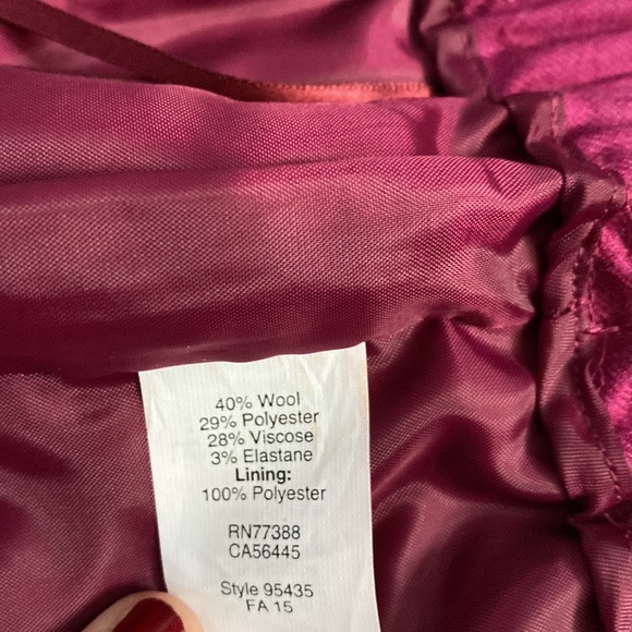 J. Crew berry mini skirt - Picture 3 of 3